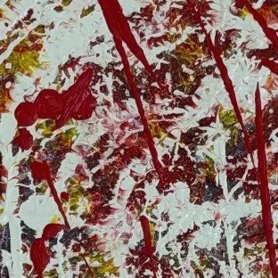 Crimson Lattice — Surface detail