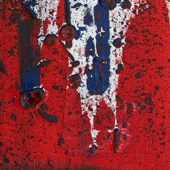 Blue Rain — Texture and layers