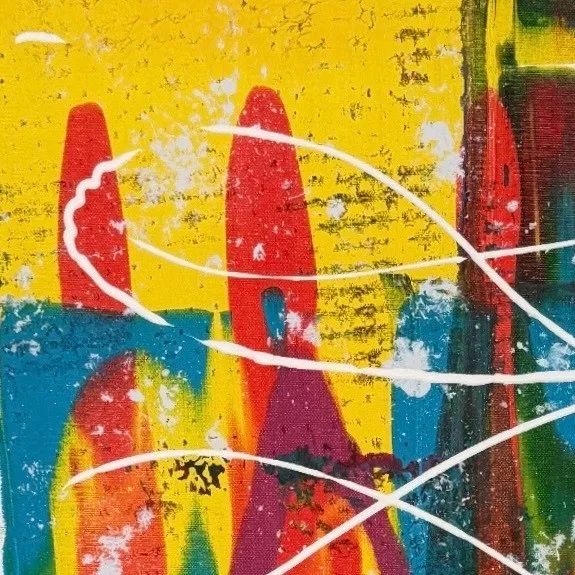 Yellow Sky — Texture and layers